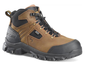 CAROLINA 3596 GRUNTZ MEN'S 5" EZ-ON STEEL TOE HIKER