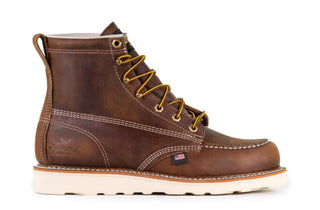 THOROGOOD STYLE 814-4203 AMERICAN HERITAGE – 6″ TRAIL CRAZY HORSE MOC TOE – MAXWEAR WEDGE™ SOFT TOE