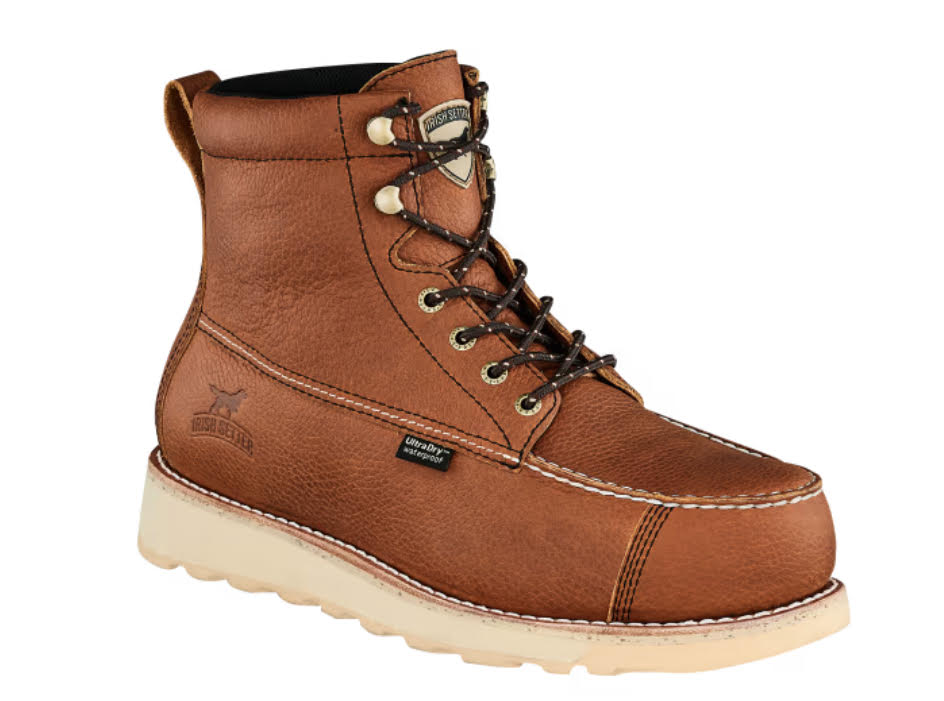 IRISH SETTER WINGSHOOTER 83632 (Men's 6-inch Waterproof Leather Safety Toe Boot)