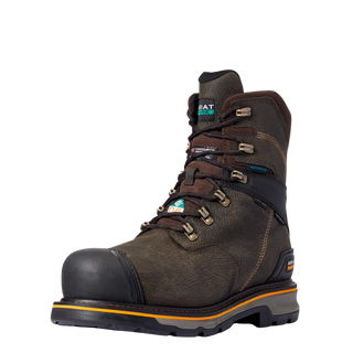 ARIAT 10038283 Stump Jumper 8" CSA Glacier Grip Waterproof 600g Composite Toe Work Boot