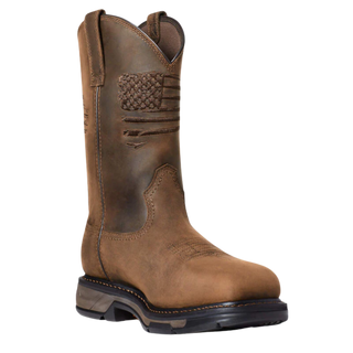 Ariat 10036002 WorkHog XT Patriot Waterproof Carbon Toe Work Boot