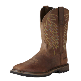 Ariat Groundbreaker Wide Square Toe Steel Toe Work Boot 10021108