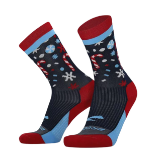 Brooks Ghost Crew Socks Run Merry