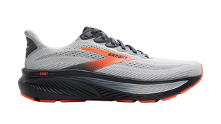 Brooks Men's Ghost 17 (110442-048) Oyster Mushroom/Orange