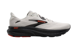 Brooks Men's Ghost 18 (110493-292) Coconut/Pearl/Tigerlilly