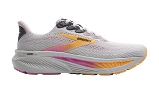 Brooks Women's Ghost 17 (120431-070) Oyster/Apricot/Pink