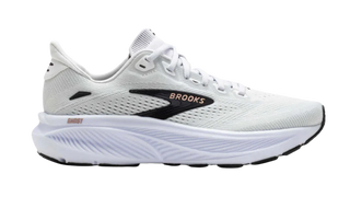 Brooks Women's Ghost 18 (120482-105) White/Black/Rose Gold