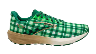Brooks Women's Launch 10 (120398-344) Green Plaid
