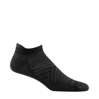 Darn Tough 1033 Men's Black Run No Show Tab No Cushion Ultra-Lightweight Running Sock