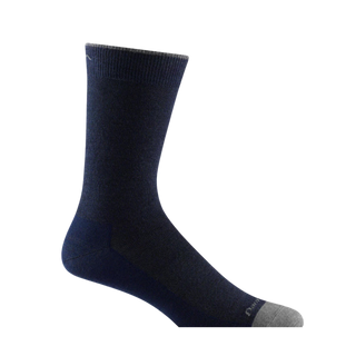 Darn Tough 6032 Men's Navy Solid Crew Lightweight Lifestyle Sock