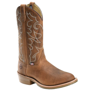 Double-H Style DH1592 Dylan Steel Safety Toe - Brown