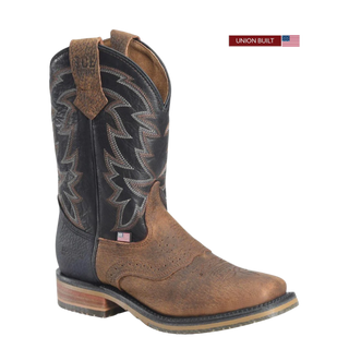 Double H Men's Laidlaw Pull-On Boot (DH4678) Brown/Black