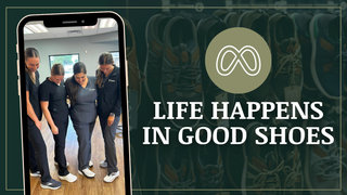 Life Happens in Good Shoes | Follow Us On Social Media | Boots & Soles | Effingham, IL