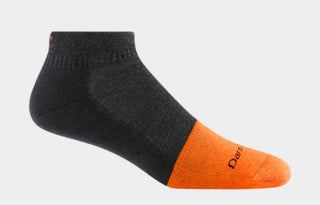 Darn Tough 2205 Men's Graphite Solid Crew Lightweight Lifestyle Sock