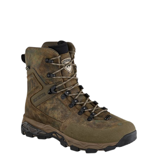 IRISH SETTER 2704 PINNACLE MEN'S 9-INCH WATERPROOF LEATHER INSULATED FIELD CAMO BOOT