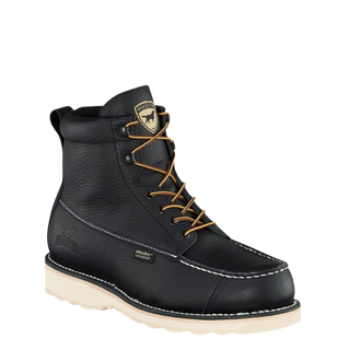 Irish Setter Style A0845 Wingshooter Men's 7-inch Waterproof Leather Boot (black leather)