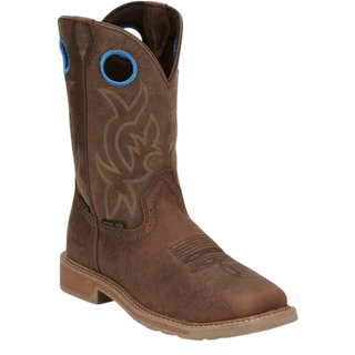 JUSTIN SE3115 ALL AROUND 11" STEEL TOE WATERPROOF WORK BOOT