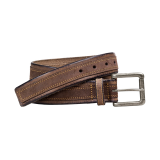 Johnston & Murphy Suede Overlay Belt
