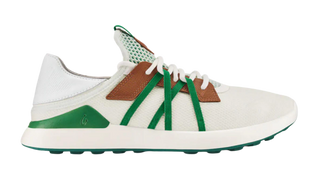 OLUKAI MEN"S MANELE (10508-4R8Z) WHITE/BAMBOO