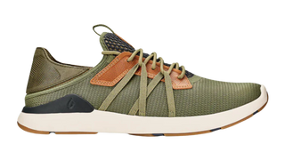 OLUKAI MEN'S MIO LI (10440-HGLR) HUNTER GREEN/LAVA ROCK