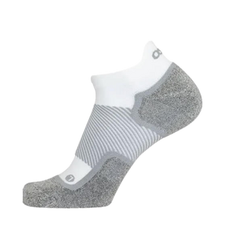 OS1st WIDE Wellness Performance Socks | No Show (OS1-38541WX) White