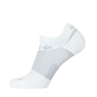 OS1st Plantar Fasciitis Socks | No Show (34543W) White