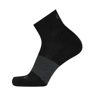 OS1st Wicked Comfort Socks  1/4 Crew (96447) Black