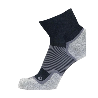 OS1st Wide Wellness Performance Socks Quarter Crew (38447) Black