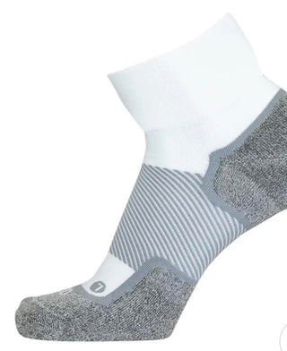 OS1st WIDE Wellness Performance Socks Quarter Crew (38447) White