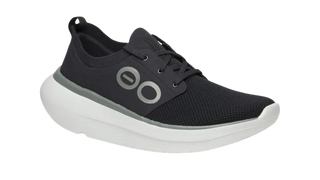 Oofos Men's Oomy Stride Black/White