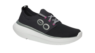 Oofos Women's Oomy Stride (#5077) White/Black/Pink