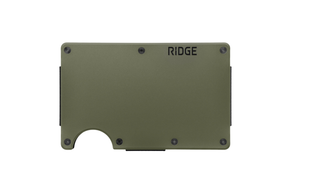 Ridge Wallet Matte Olive Cash Strap