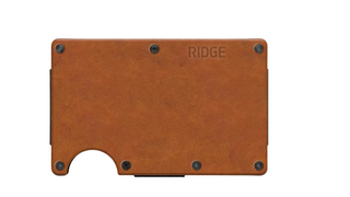 Ridge Wallet Tobacco Brown Cash Strap
