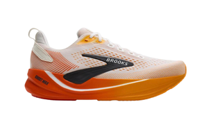 Brooks Men's Ghost Max 4 (110496-162) White/Orange/Red