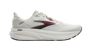 Brooks Women's Ghost 18 (120482-107) Coconut/Coffee/Fuchsia