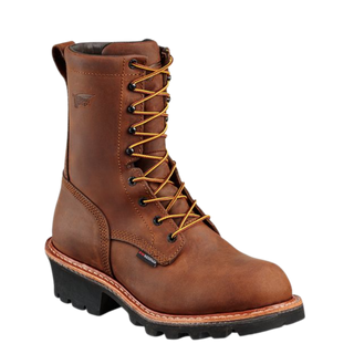 RW STYLE 620 LOGGERMAX MEN'S 9-INCH WATERPROOF SOFT TOE BOOT