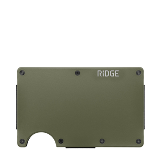 Ridge Wallet - Matte Olive