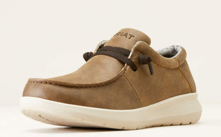 Ariat Men's Hilo Leather Shoe (10046941) Brown Bomber