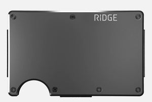 Ridge Wallet - Gunmetal