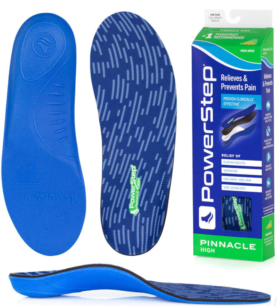 Insoles - PowerStep Pinnacle (High Arch)