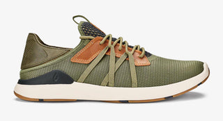 OLUKAI MEN'S MIO LI (10440-HGLR) HUNTER GREEN/LAVA ROCK