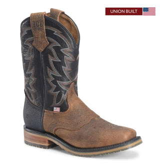 Double H Men's Laidlaw Pull-On Boot (DH4678) Brown/Black