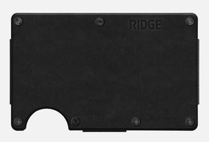 Ridge Wallet - Black Leather – Boots & Soles