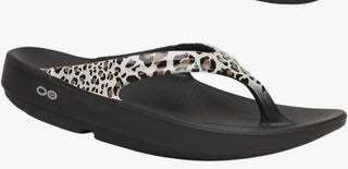 Oofos OOlala Women's Sandal 1403 (Leopard)