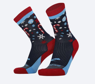 Brooks Ghost Crew Socks Run Merry
