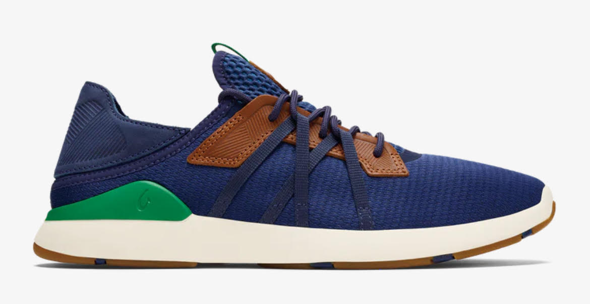 OLUKAI MEN'S MIO LI (10440-548Z) NAVY/BAMBOO