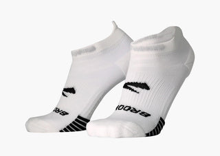 Brooks Ghost Lite No Show Socks 2 Pack (280496) White
