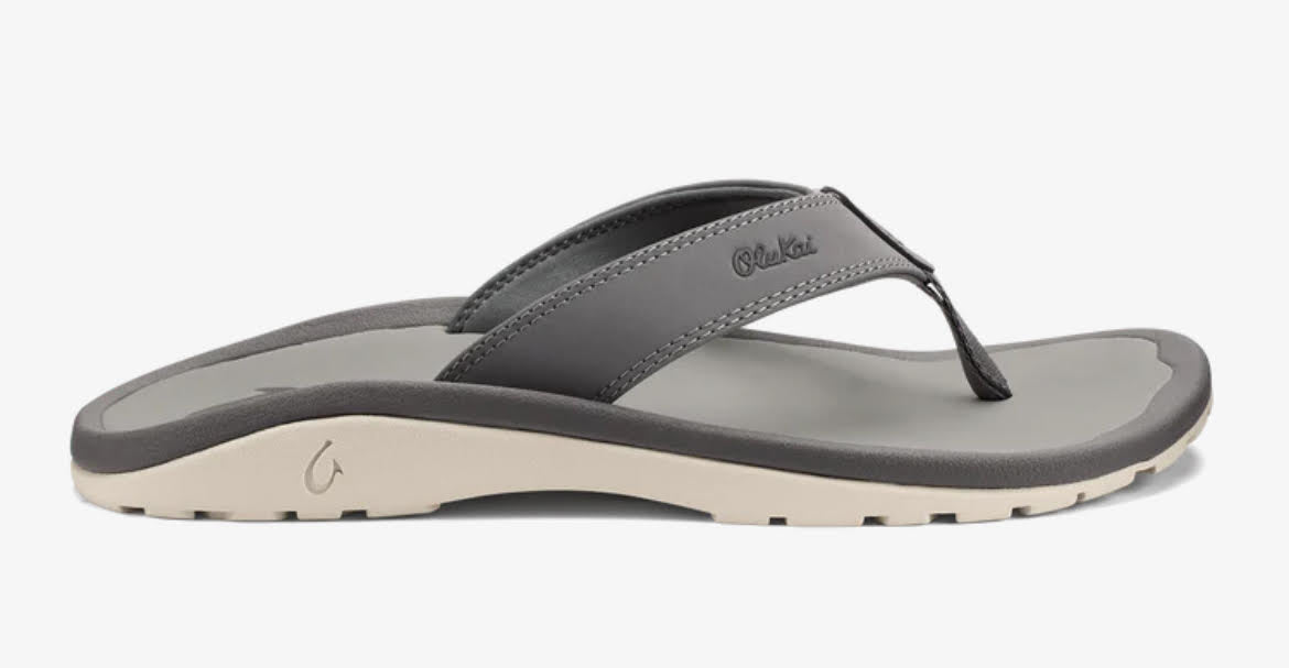 OLUKAI MEN'S 'OHANA (10110-SJSJ) GRAPHITE/GRAPHITE