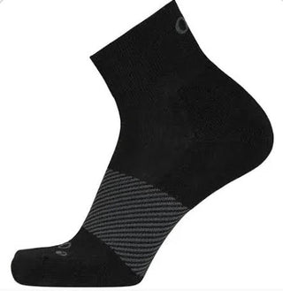 OS1st Wicked Comfort Socks  1/4 Crew (96447) Black