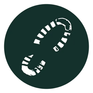 White Boot Print Favicon | Boots & Soles